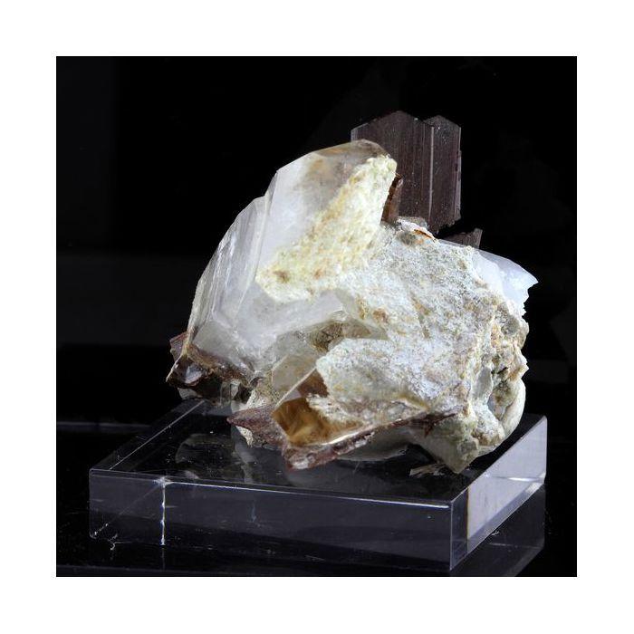 Pierres et Minéraux. Quartz + Brookite. 321.5 ct. Balochistan, Pakistan.