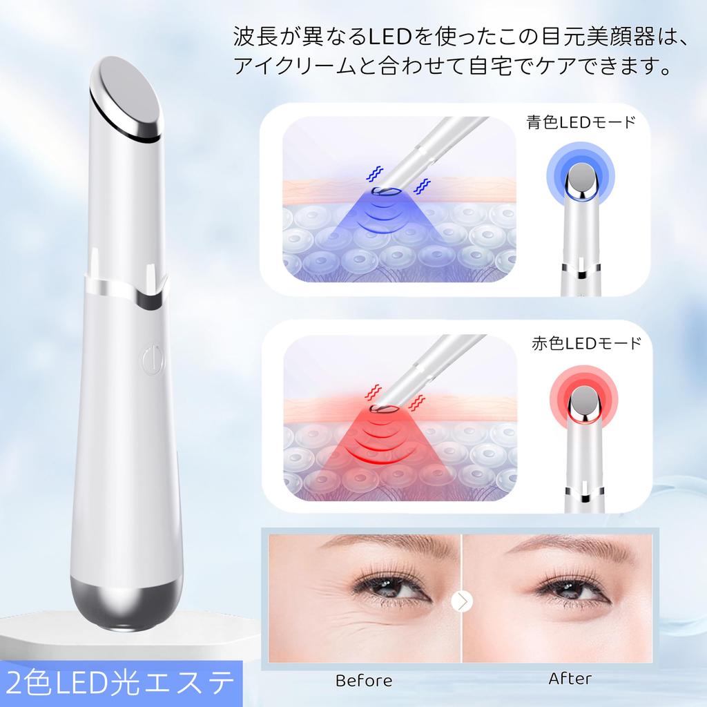 Eye and Mouth Care Device Advance Eye Facial Beauty Device with and LED USB Perfect for Home A Great Gift for and Includes Japanese [2025 Edition]
