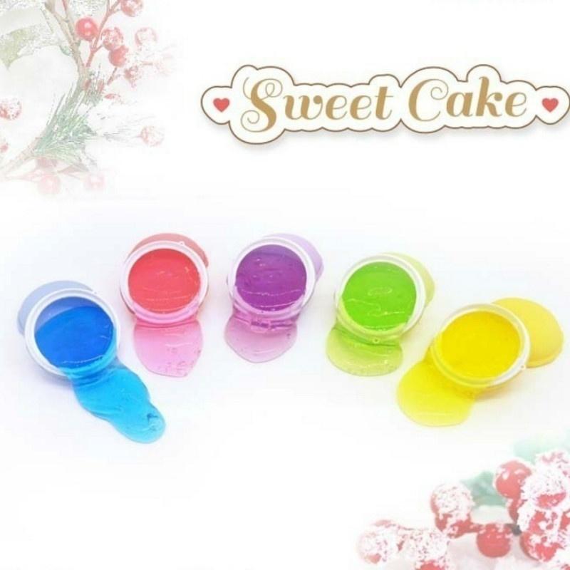 New Fashion Slime Macaron Kit Jelly Toy Crystal Mud Clay Soft Squeeze Pudding Toy for Kids Education
