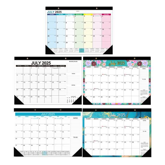 2025-2026 Настенный календарь Цветочный дизайн Настенный подвесной календарь Июль. 2025