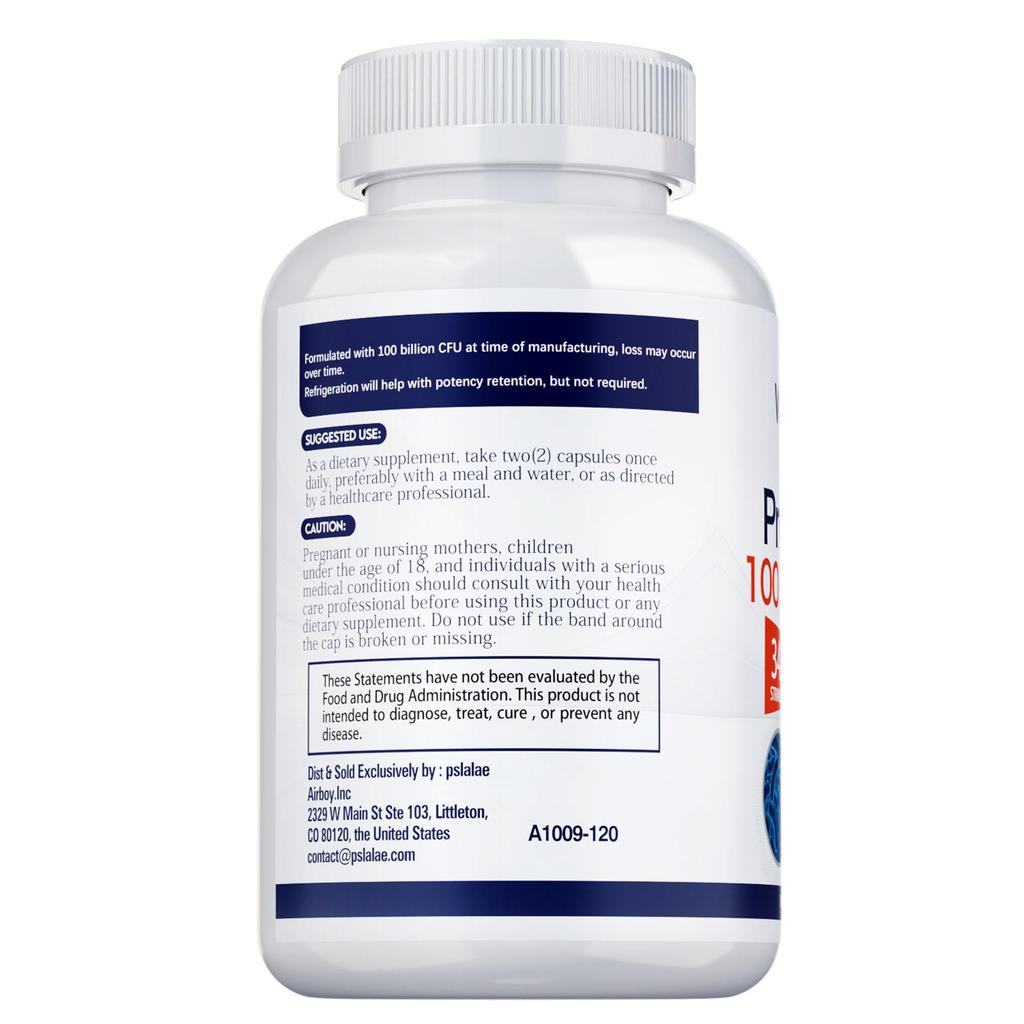 Pslalae - Probiotic Capsules for Women - Urinary Tract & Gut Health