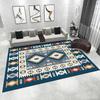Марокканский ковер для гостиной, ковер для дома, спальни, противоскользящие коврики, ковры с ромбовидным линейным декором, ковер этнического стиля разных размеров