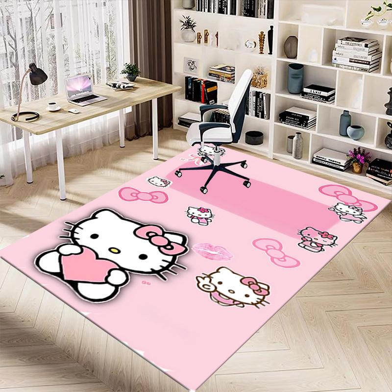 1 шт. Ковер Hello Kitty Коврик для офиса Наружный коврик Декор для дома Ковер для зоны Фестивальный подарок