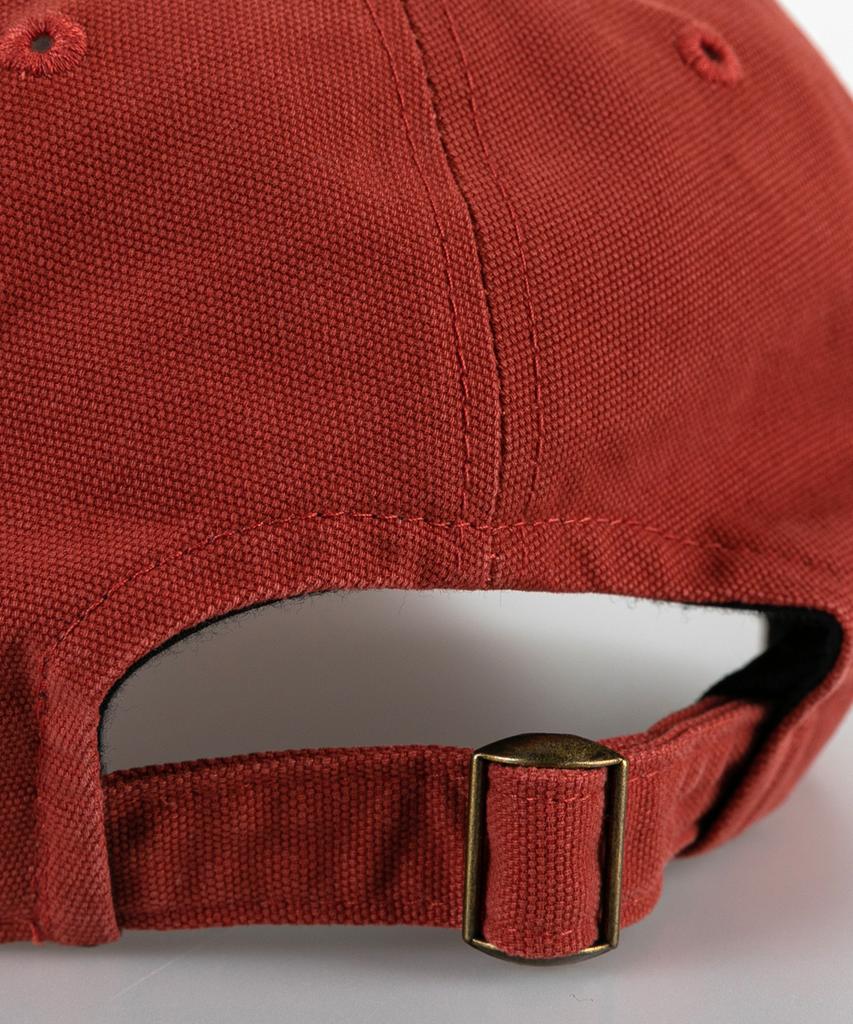 Кепка-бейсболка из холста Wig Move Forward - Кирпичный