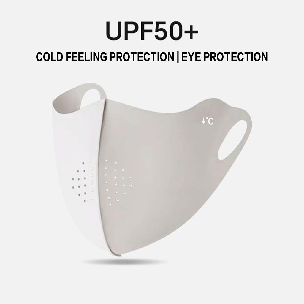 Маска для защиты лица от солнца UPF 50+ Ветрозащитная маска для езды на велосипеде с защитой для носа для вождения и активного отдыха