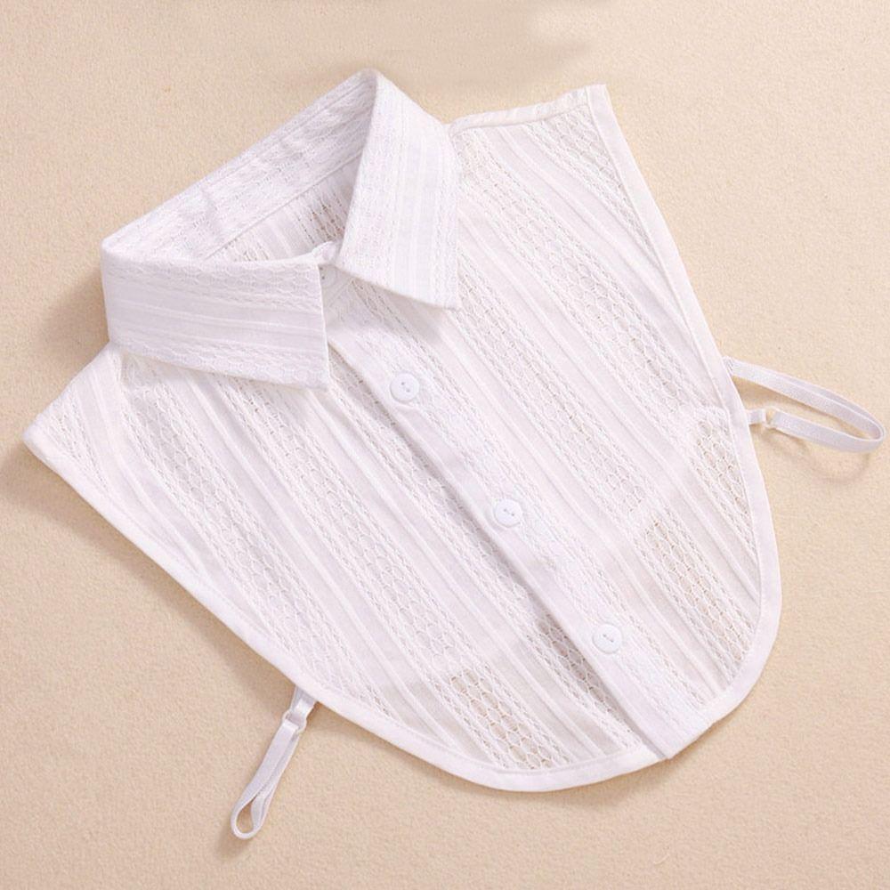 Fashion Classic Cotton Shirt Fake Collar Blouse False Collar Clothes Accessories Lapel