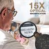 Quality Reading Folding Pocket Magnifying Glass Jewelry Magnifying Glass 15X