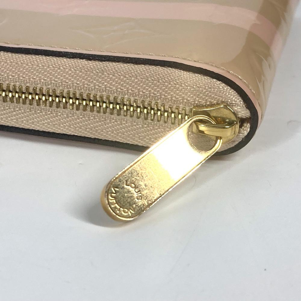 Louis Vuitton M58066  MonogramVernisRayures zip-around coin purse Wallet case