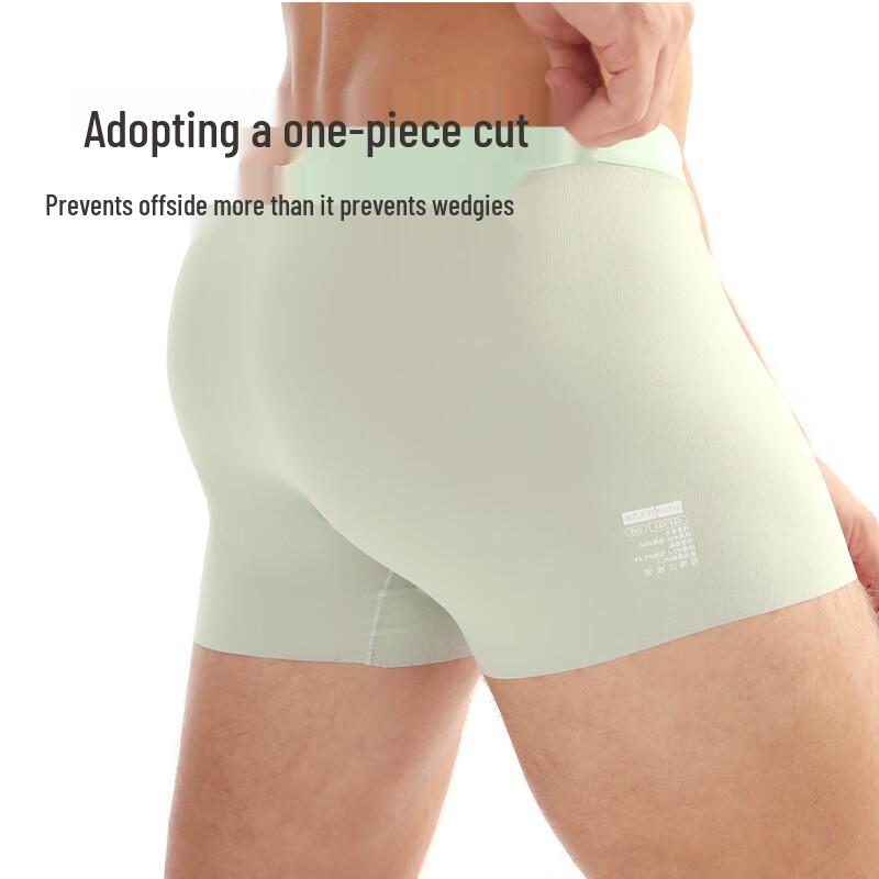 JD S&T Охлаждающее мужское антибактериальное боксерское нижнее белье из сетки Ice Skin, 3 шт.