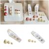 3 Size Round Egg Shaped Polymer Clay Bead Maker Roller For DIY Jewelry Crafting Precision Resin Clay Molding Tool