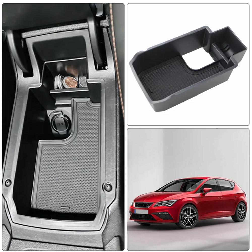 For Cupra Formentor 2023-2025 for Seat Leon MK4 KL1 KL8 Car Armrest Storage Box Center Glove Tray Organizer Accessories
