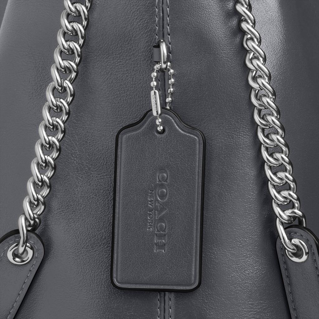 Coach Сумка через плечо Evelyn 34 с серебряной фурнитурой Женская сумка через плечо Серая CCZ79-SVGY