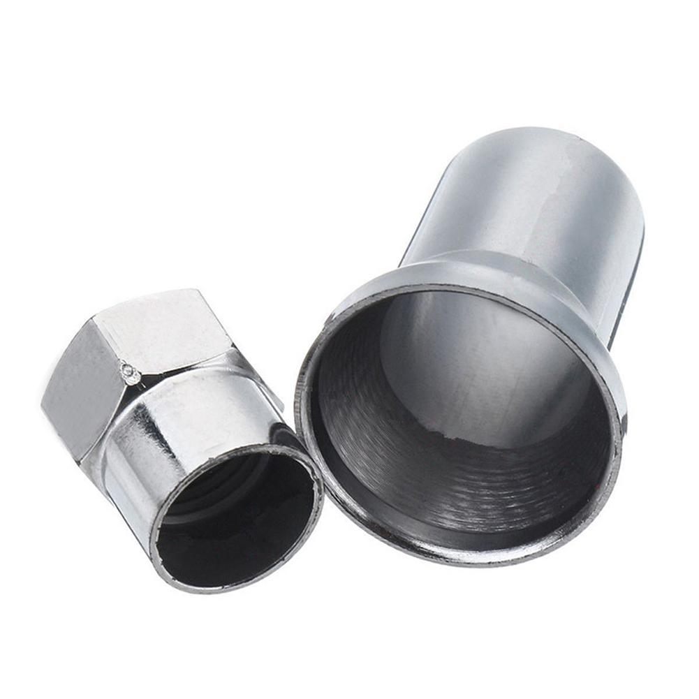 4 шт. TR413 хромированные шины для грузовых автомобилей, колеса, шток клапана, шестигранные колпачки с рукавами