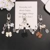 Elegent Luxury Bowknot Pearl Keychain For Girl Women Sweet Cool Key Chains Creative Cute Car Bag Pendent Decoration Accessories
