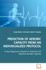 The Prediction of Aerobic Capacity from an Individualized Protocol Book