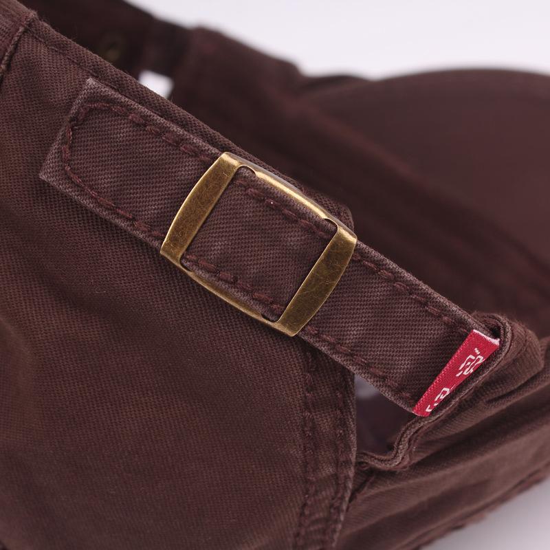 Cotton Forward Cap Men's Beret Casual Sun Hat  Duck Tongue Cap Female Cap