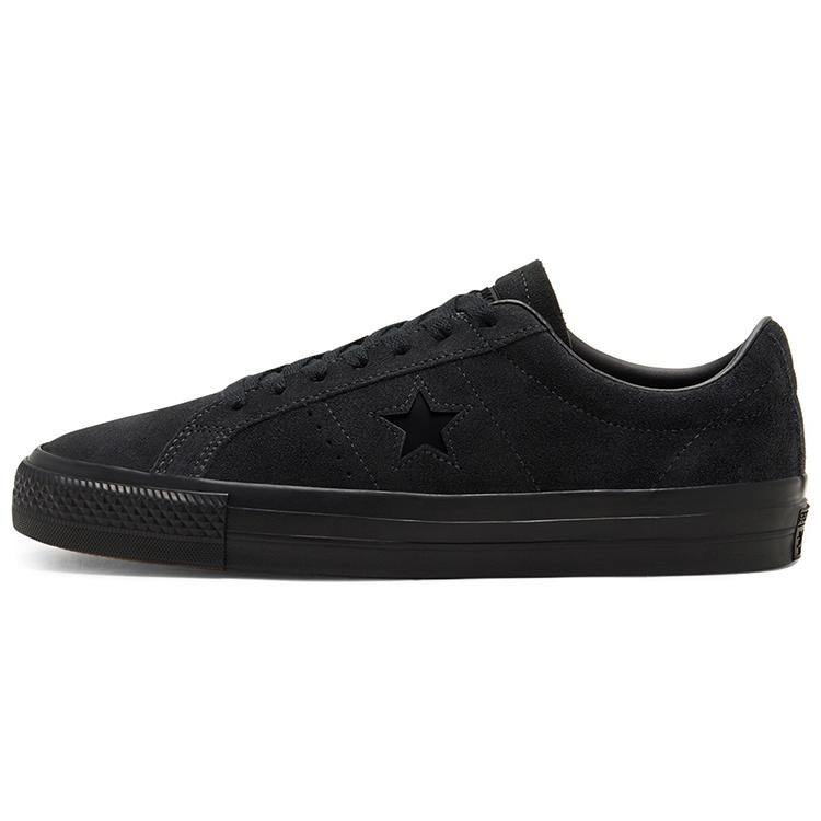 Converse One Star Pro Low 'Triple Black' Мужские 166839C