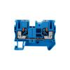 PT-6 Din Rail Terminal Block  Connectors Push In Spring Screwless Feed Through PT6 Wire Connector 10Pcs