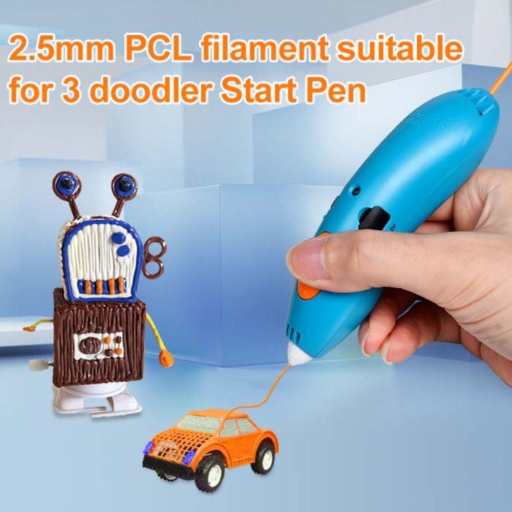 Низкотемпературный филамент для 3D-ручки, материал PCL, заправка для 3D-печати, аксессуары для 3D-ручки