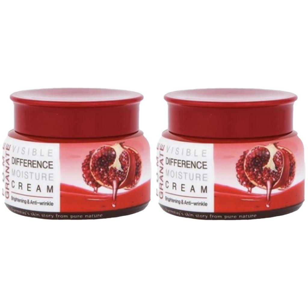FARM STAY Visible Difference Moisture Cream Pomegranate 100g (3 Options)