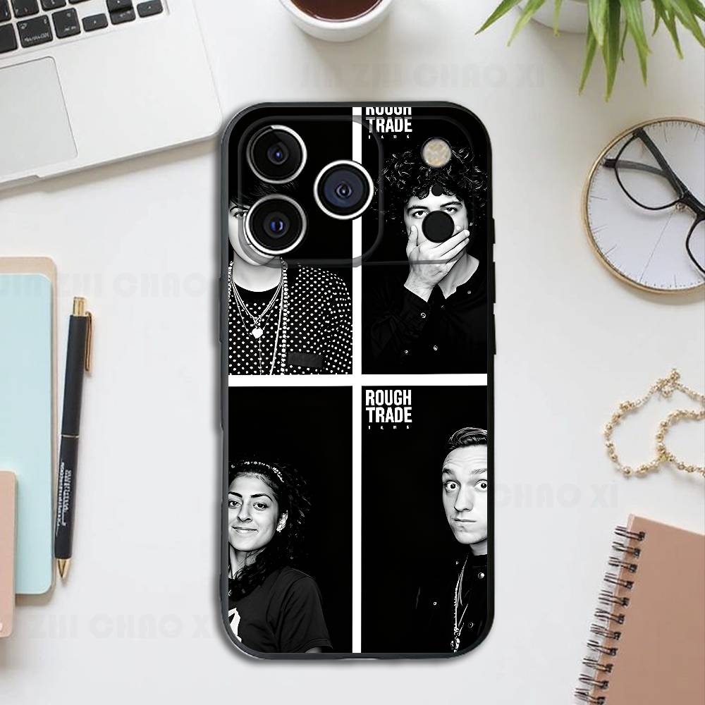 Band The XX Silicone Soft Phone Case For IPhone17 16 15 14 13 12 11 Pro Max Plus X XR SE Cover