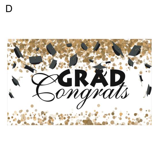 Украшение для выпускного, хорошее универсальное очаровательное поздравление, баннер для выпускников, баннер для поздравлений, баннер для выпускной вечеринки, реквизит для фотосъемки, фоновый баннер