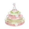 Cat Turntable Toy Relieve Boredom Interactive 4 Level Turntable Cat Toy Balls with Spring Star for