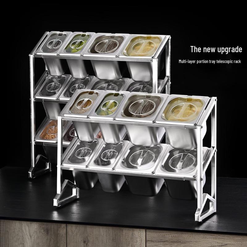 Xiuzhi Adjustable Stainless Steel Divided Storage Organizer