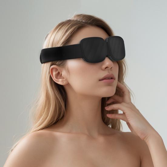 3D Sleep Eye Cover для глубокого сна, регулируемая маска для глаз с нулевым давлением, блокирующая свет, повязка на глаза для путешествий, мягкая и удобная крышка для глаз