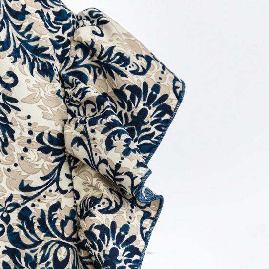 Комплект из 2 предметов: женский топ и брюки, круглый вырез, ретро-принт, короткие рукава, блузка, широкие брюки с эластичной резинкой на талии, повседневный свободный наряд для бабушки