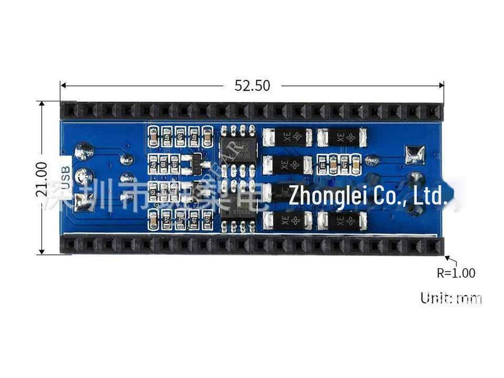 Raspberry Pi Pico Dual-Channel RS485 UART Expansion Board