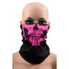 Многофункциональный бафф для шеи для велоспорта, маска для лица с принтом черепа на Хэллоуин, согреватель для шеи для активного отдыха и повседневной носки