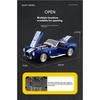 1/22 Ford Cobra Кабриолет Суперкар Модель из Сплава, Изящные Настольные Украшения, Лучшая Коллекция для Энтузиастов Моделей Автомобилей