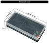 Rechargeable Cell Organiser System 116 Grid Transparent Protective Cover Removable Dividers with Charging Detection