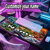 Custom Name Personalized Ben 10 Cartoon Pattern Mousepad, Laptop PC Desk Mat, Decorative Desk Mat for Home Keyboard Pad Gift