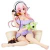 F Super Sonico Сонико-тян Жизнь Крупным Планом Специальная Фигурка Время Разговора Розовая 6,3 дюйма