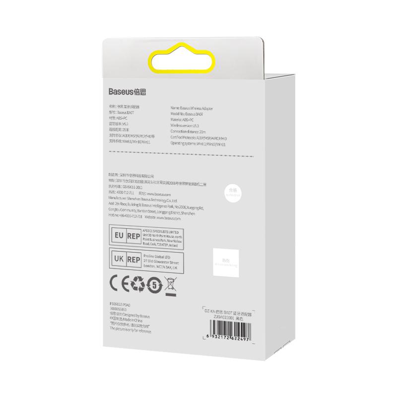 Baseus Беспроводной адаптер BA07 Bluetooth 5.3