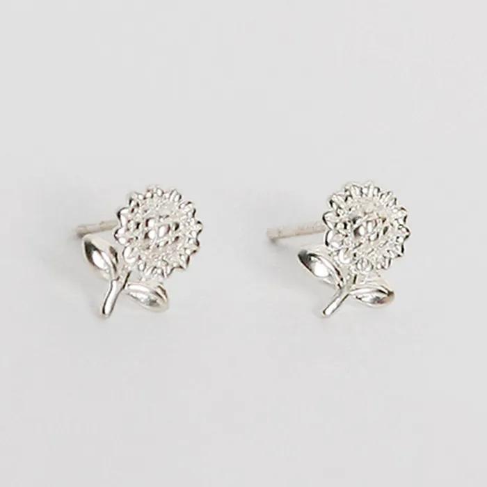 Серьги подсолнечника (2colors)