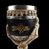 Готический скелетная рука бокал для Хэллоуина череп винный бокал вкладыш темное искусство домашний декор подарок для готического энтузиаста праздничная посуда