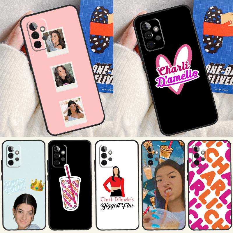 Charli D'Amelio Case For Samsung Galaxy A53 A15 A22 A52 A32 A54 A14 A16 A26 A36 A56 A55 A35 A05 A06 A33 A13