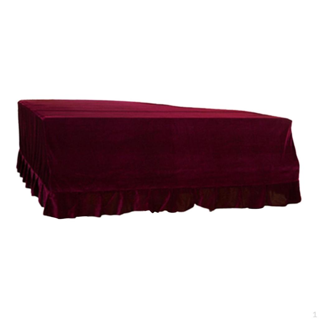 Чехол для рояля пылезащитный универсальный, мягкий, треугольный чехол, предотвращает повреждение от пыли