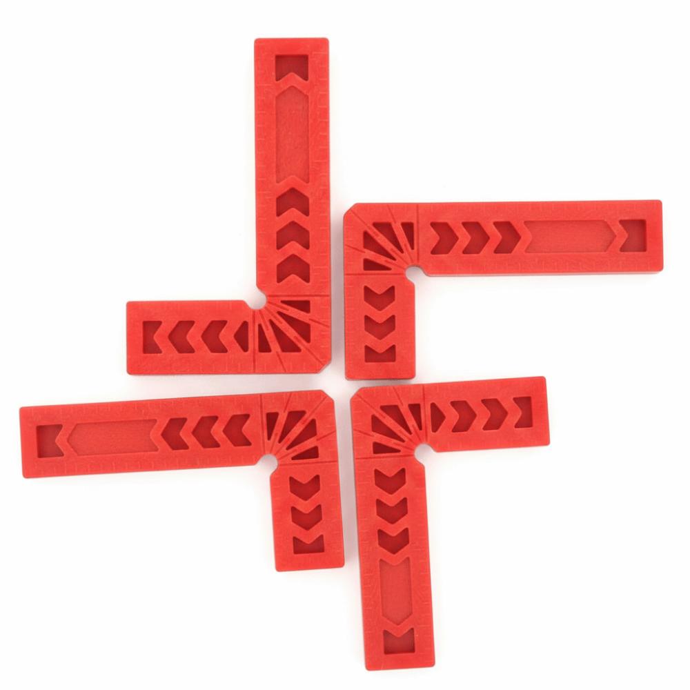 4pcs 90 Degree Right Angle Ruler L Type Angle Clamps Convenient Woodworking Tool Woodworking