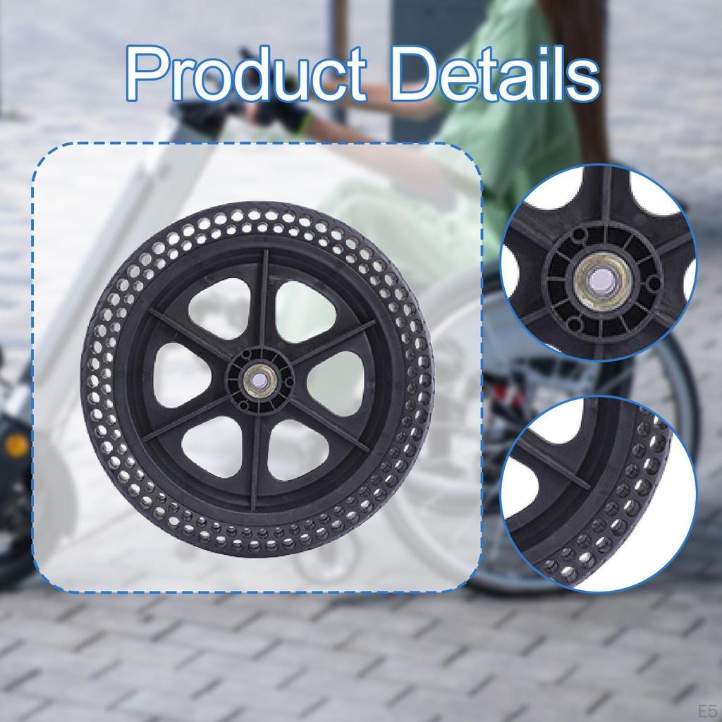 Колесо для инвалидной коляски Обслуживание Подшипник Амортизация Сотовая Резиновая Шина