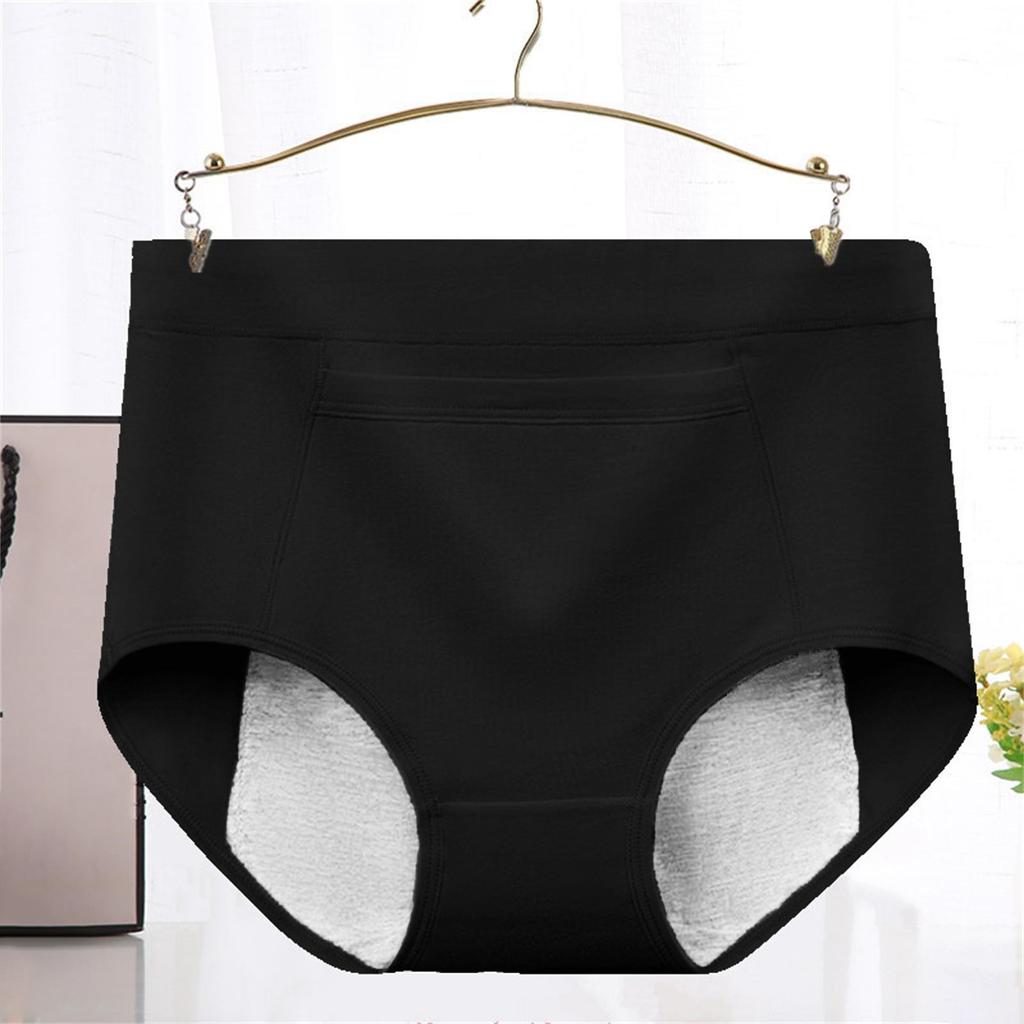 Women'S Menstrual Panties Mid-Waist Cotton Postpartum Women'S Panties Fully Covered Panties