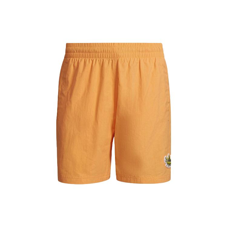 Adidas Originals Casual Shorts Men's Orange Yellow Moderate GN3629