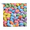 50Pcs Colorful Mini Easter Egg DIY Crafts Projects Home Decoration Small Spotted Simulated Pigeon Egg Ornament Kit Festival Gift