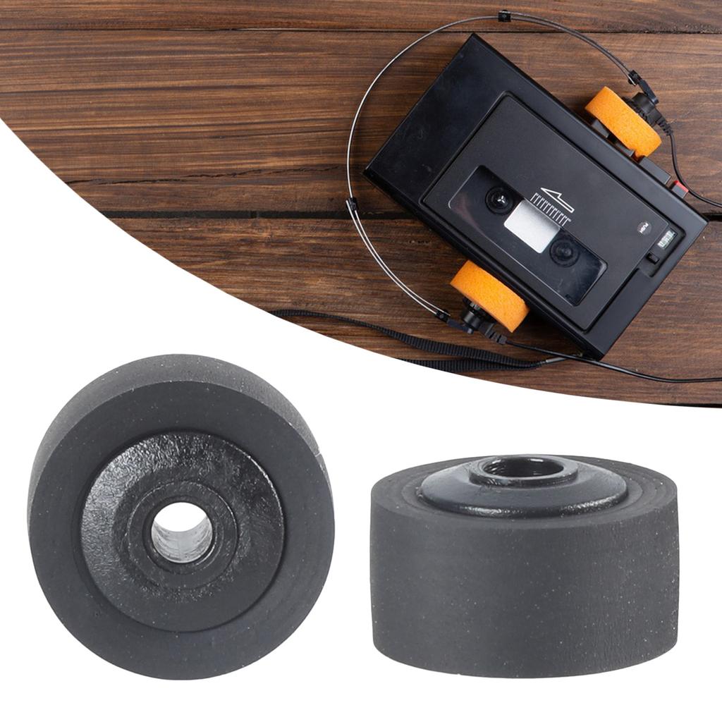 5Pcs Roller Bearing Wheel Cassettes Tape Device Pressure Roller for Audios Pressure Roller for Recorder Radio Pressure