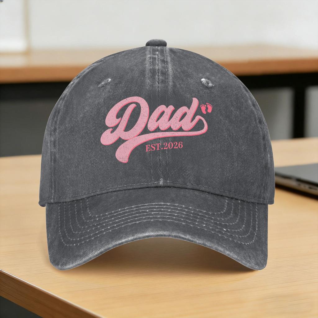 Baseball Cap Soon to Be Daddy of Baby Girl Summer yk Cool Trucker Hat UnisexTeens Print Hunting Sunscreen Snapback Cap