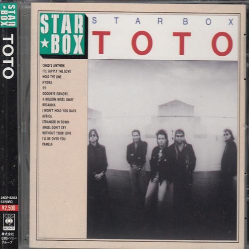 CD TOTO - Star Box 25DP5203 CBS/Sony 1988 Japan Rock Used
