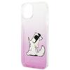 Karl Lagerfeld Choupette Fun Sunglasses - Etui Iphone 14 Plus (Różowy)